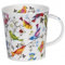 Dunoon Porzellanbecher Lomond - Paradise Bereich mit bunten Vögeln design