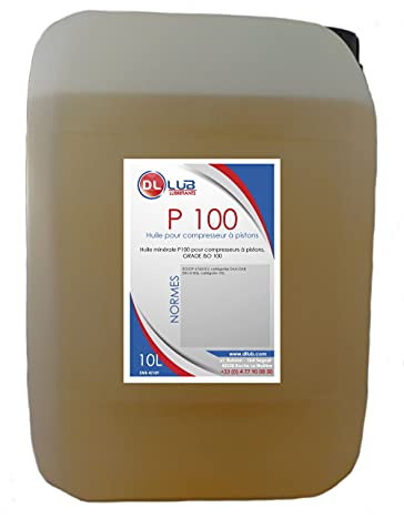 DLLUB - HUILE COMPRESSEUR MINÉRALE P 100-10 litres