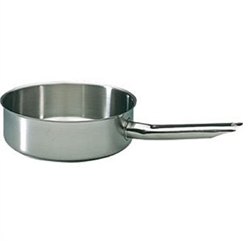 Bourgeat Excellence Saute Pan - 24cm | Supports heavy-duty daily use in commercial kitchens with rapid heat distribution and a sturdy, secure handle.
