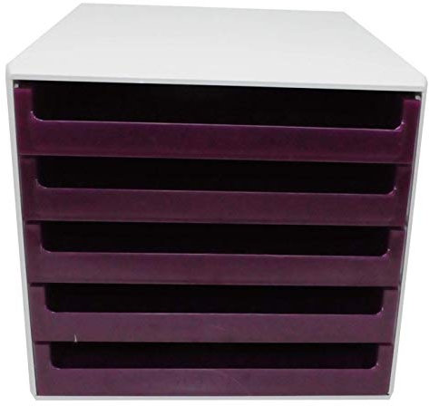 SCHUBLADENBOX BROMBEER-TRANSLU