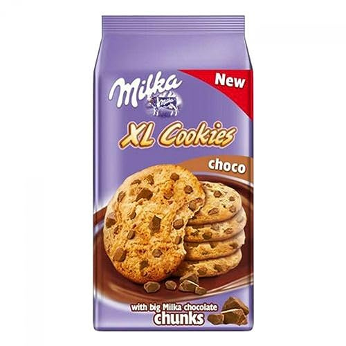 MILKA Biscotti XL 184g x Confezione da 10 (CIOCCOLATO)