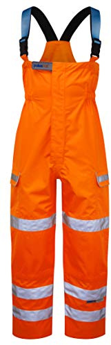 Pulsarail PR504 Waterproof Bib and Brace Overalls - 3XL