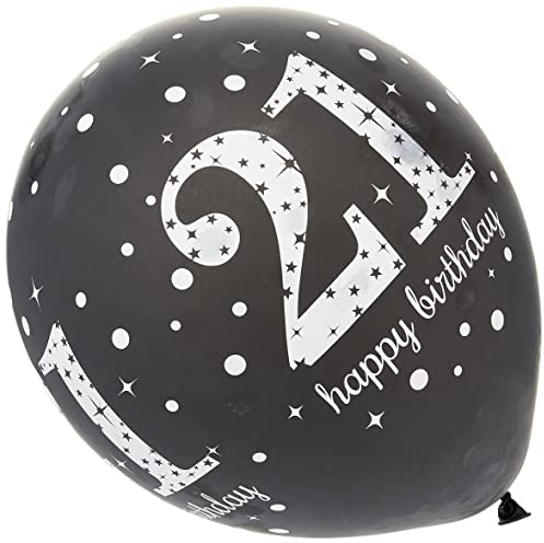 BALLOON pk6 27cm Age 21Sparkl