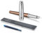 Parker Urban Fountain Pen, Premium Orange with Medium Nib and Blue Ink Refill, 1931624