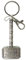Thor Hammer Pewter Key Chain