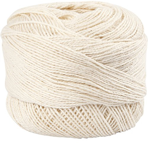 Creativ 100263 Mercerised Cotton Yarn, off-white, 20 g