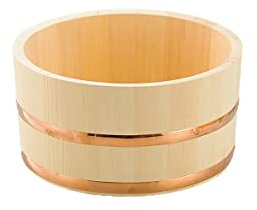 Hergestellt in Japan Hinoki Oke Badewanneneimer aus reinem Holz