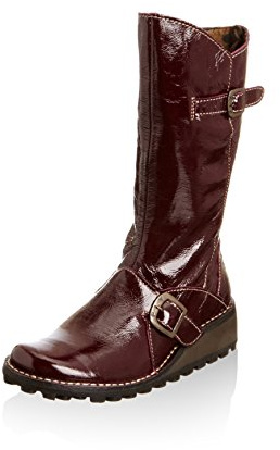 Fly London Mes 2, Stivali con Fibbia Donna, Viola, 41 EU