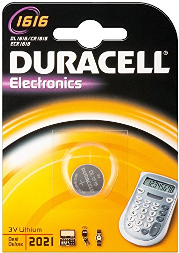 DURACELL lithium Knopfzelle 5er Blister Electronics CR1616 1