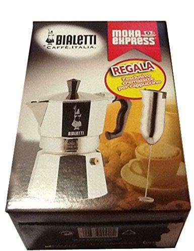 CAFFETTIERA MOKA EXPRESS BIALETTI 3 Tz + CREMALATTE