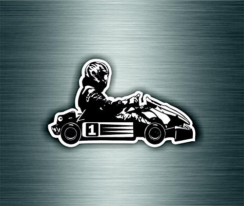 Adesivi da cameretta Bambini Kart Karting ref1 Formula 1 Driver