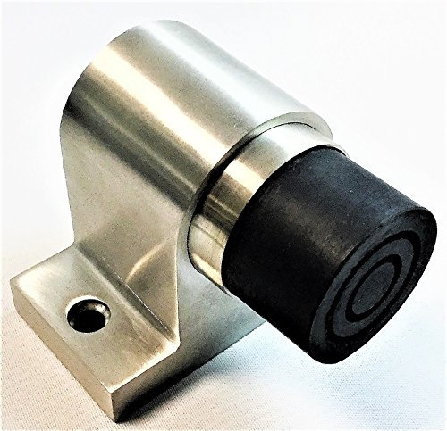 Butoir KLOSE besser pour Porte Lourde, à Ressort , Inox 304 , Finement poli . Pour Porte 120 Kg Argent