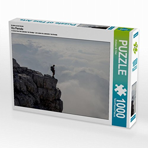 CALVENDO Puzzle EIN Motiv aus dem Kalender Via Ferrata | 1000 Teile Lege-Größe 64 x 48 cm Foto-Puzzle für glückliche Stunden