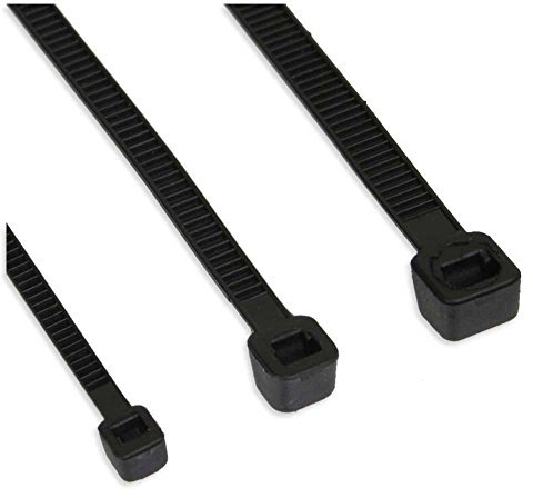 InLine® Kabelbinder, Länge 250mm, Breite 3,6mm, schwarz, 100 Stück