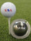 TIN CUP. GOLF BALL MARKING SYSTEM. GO USA