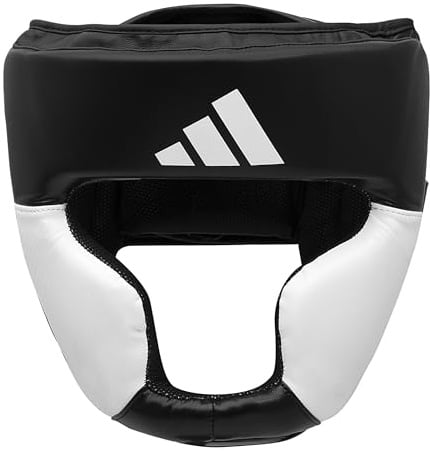adidas Kopfschoner Response Standard Head Guard, Schwarz/weiß, S, ADIBHG023