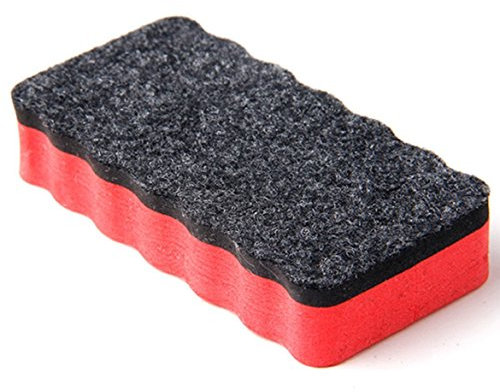 Conipa Unbekannt Whiteboard Löscher Schwamm magnethaftend 110X52mm Fein Blau (Rot, Nur Löscher)