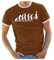 Basketball - Evolution ! T-Shirt Braun-Ringer Gr.XL