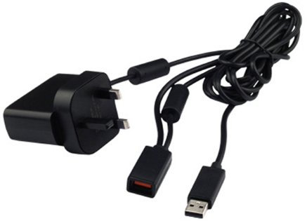 XBox 360 Kinect Sensor Power Supply UK AC USB Adapter & Charger Cable - UKDigitalBay