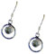RIYO edelsteine frauen prehnit silber körper schmuck kronleuchter ohrringe grün n½