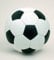 British Sports Museum New Retro 1970's Black & White Size 5 Leather 32 Panel Football Hand Stitched Ball