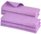 Gariella - 6er Set Geschirrtücher/Lila, Violett / 100% Baumwolle/mit Aufhänger / 70 x 50 cm/Waffelpiqué/Gastronomiequalität/Küchentuch/Putztuch/Waffelmuster/saugstark/robust