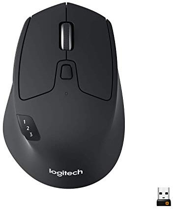 Logitech M720 Triathlon Souris Optique Bluetooth 1000 dpi Noir