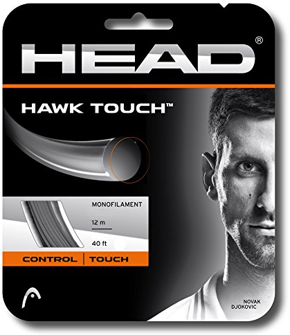 HEAD Unisex-Erwachsene Hawk Touch Set Tennis-Saite, Anthracite, 18