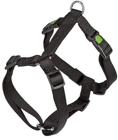 Kerbl Pet Geschirr Miami, schwarz 25 mm, 75-100 cm