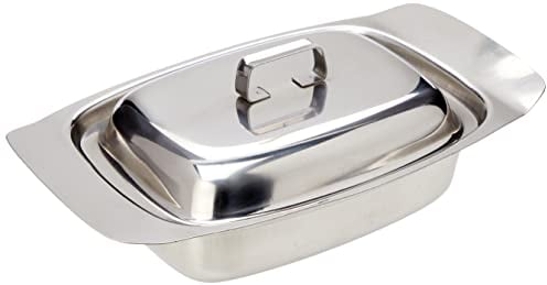Zodiac 11828 Butter Dish Steel Lid