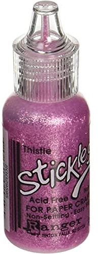 Stickles Glitter Glues Ranger Industries Stickles, Thistle, Purple