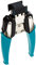 Rayher Hobby 7965900 We R Memory Keepers Crop-a-Dile Corner Chomper, zum Stanzen von runden Ecken, Eckenstanzer, Eckenschneider, Eckenrunder, Eckenabrunder, blau