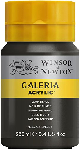 Winsor & Newton Acrylique Galeria 250ml Noir De Fumée Série 1
