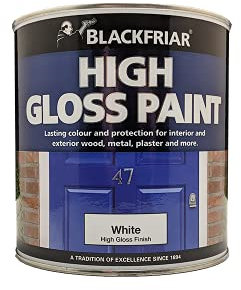 Blackfriar High Gloss Finish Paint 1Litre White
