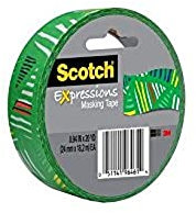 Scotch Expressions Abdeckband/1 x 20-yards 6-rolls/Pack Lemon Lime