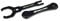 SCAR Clé de bouchon de fourche KYB KAYABA Compatible avec YAMAHA YZ YZF 125 250 450 YZ-F YZ250F YZ450F 06-25 SHERCO 19-25 FANTIC 21-25 KAWASAKI KX 250 KX250 20-24