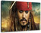 pirates of the caribbean Format 120x80 cm Bild auf Leinwand, XXL riesige Bilder fertig gerahmt mit Keilrahmen, Kunstdruck auf Wandbild mit Rahmen