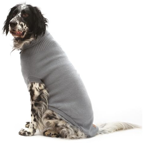 Croci C7174203 Rollkragenpullover, Moscow grau, 45 cm