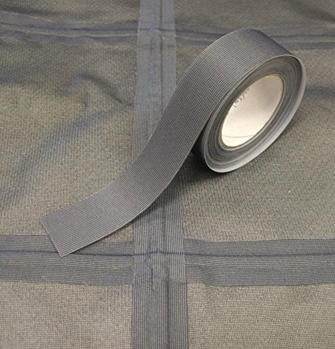 WBM Seam Tapes Nahtdichtband T-2000X - Hot Melt 3-lagig wasserdicht - 5 Meter - 28mm Width - Aufbügeln (Dunkelgrau)
