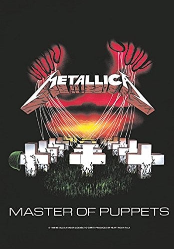 Metallica - Master Flagge