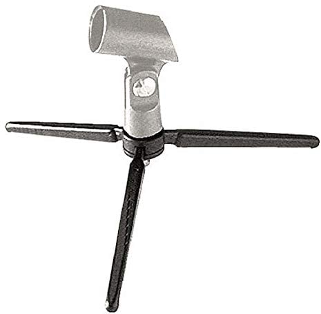 Manfrotto 209-14 Treppiedi da Tavolo, Attacco 1/4, Nero