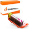 Bubprint Druckerpatrone kompatibel als Ersatz für Canon CLI-526M 526M CLI-526 für Pixma IP4850 IP4950 IX6550 MG5150 MG5250 MG5350 MG6150 MG6250 MG8150 Magenta