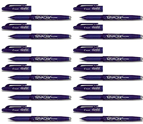 Pilot FriXion 224101203 Tintenroller, Rewriter, 0,7 mm, Spitze, 0,4 mm, Strichstärke, Blau, 12 Stück