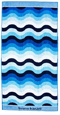 Dyckhoff 718149400 Welle Jacq. Liegetuch 80 x 160 cm blau