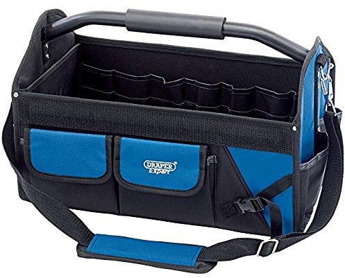 Draper 31595 Heavy Duty Folding Tote Hand & Power Tool Bag, 600mm
