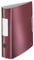 Leitz Qualitäts-Ordner 180° Active Style, A4, Granat Rot, Abgerundeter Rücken mit 8,2 cm Rückenbreite, Gummibandverschluss, Leichtes Polyfoam, 11080028