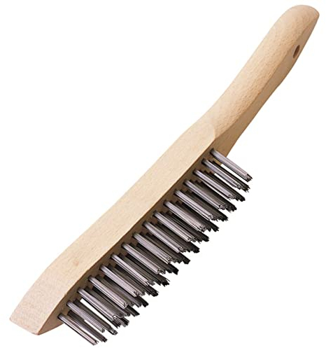 Draper 31563 Expert 310mm Heavy Duty 4 Row Wire Scratch Brush 310 mm , Blue