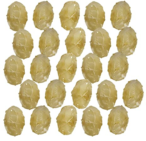 Schecker Hundeknochen - Kauschuhe vom Rind - ideal auch für Welpen - 200g = ca. 25 Stück - Kauknochen - Rinderhaut