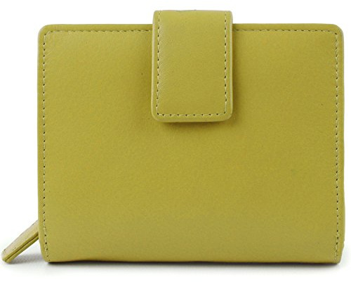Prime Hide Ladies Quality Compact Soft Leather Purse Wallet