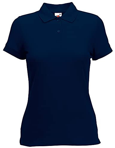 Fruit of the Loom Women's 65/35 Short Sleeve Polo Shirt - Multicolour - XS